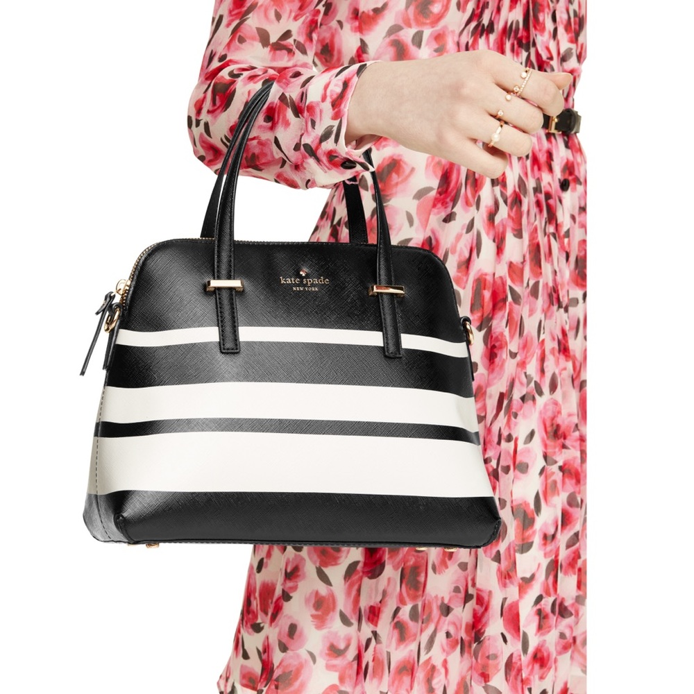 Kate Spade Maise Cedar Street Stripe Bag Purse